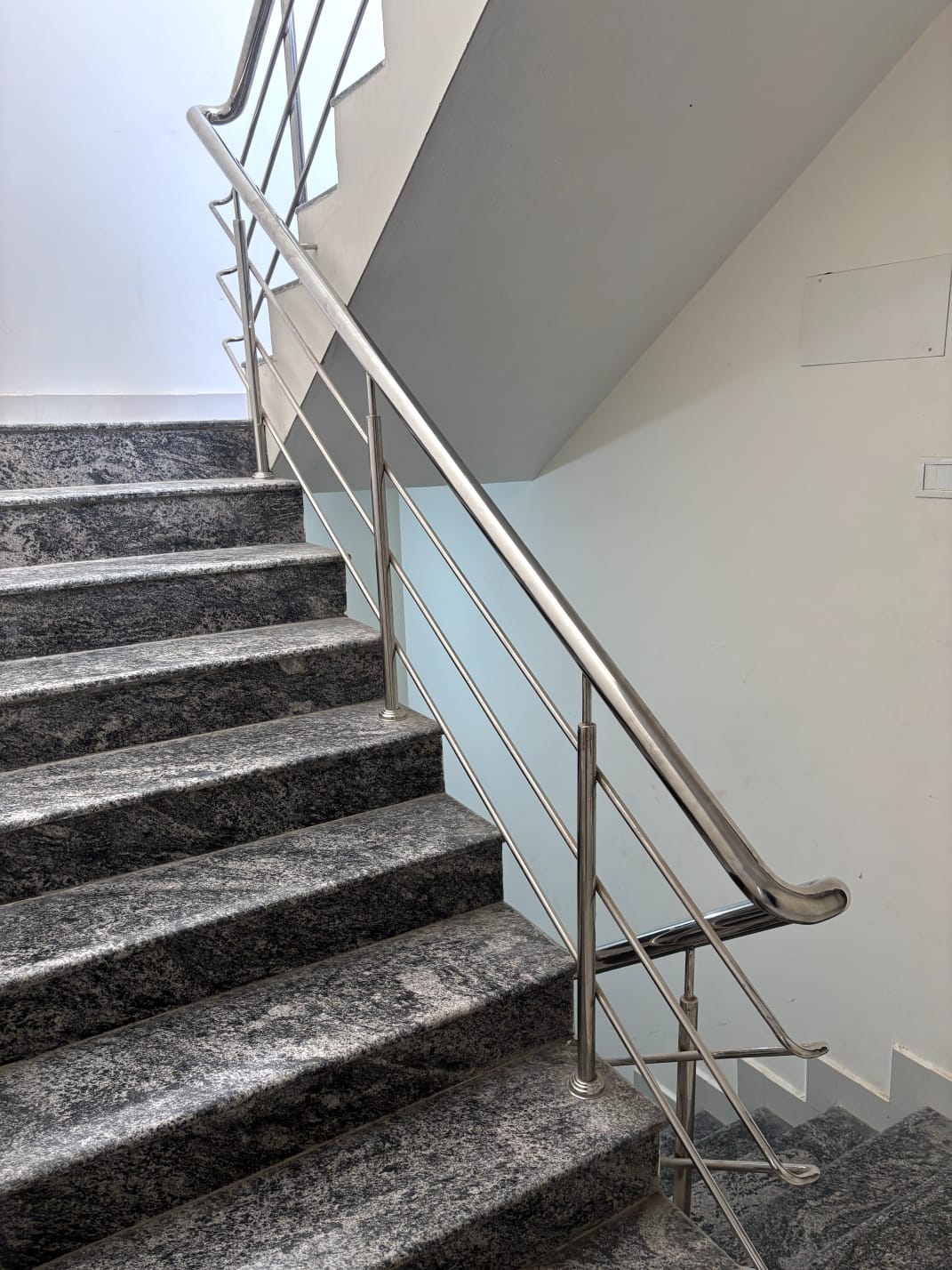 Clean and safe staircase area